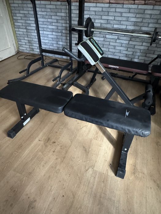 Гладиатор + фитнес уреди и тежести