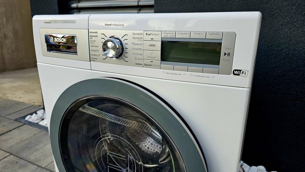 Masina de spălat Bosch Home Professional seria 8 cu Wi Fi I dos sistem
