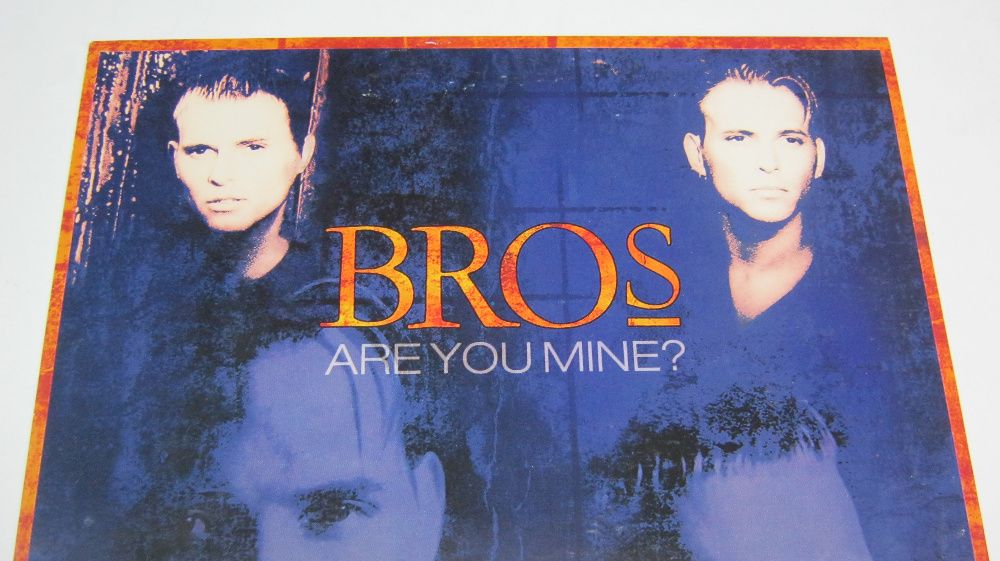 Disc vinil,Maxi,"Bros-Are You Mine"45 Rpm,format mare.