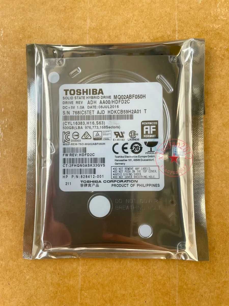 SSHD 500GB Toshiba 8GB SSD Hybrid Sata III buffer 64MB Hdd Sigilat Nou