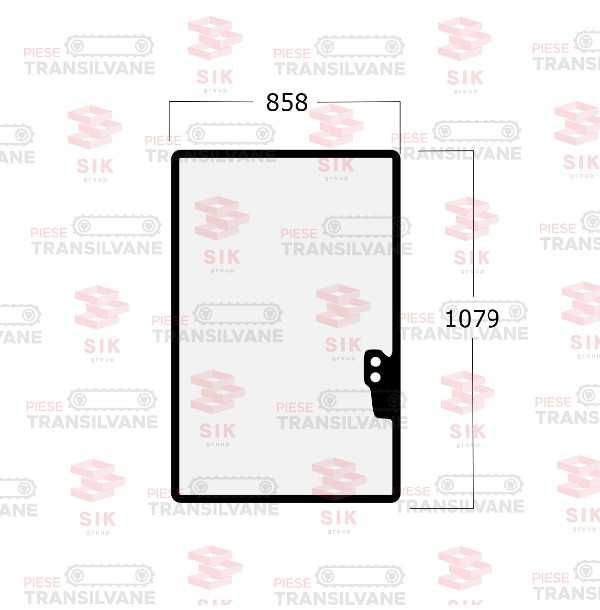 Parbriz/Geam/Luneta pt JCB 3CX, 4CX