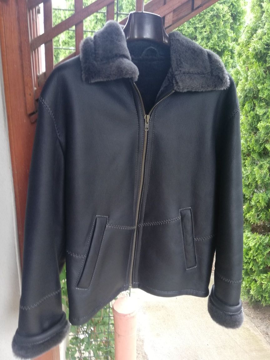 Geaca piele bărbati Casa Teo M model Aviator