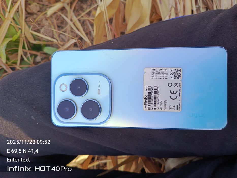 Infnix hot 40 pro 256 gb