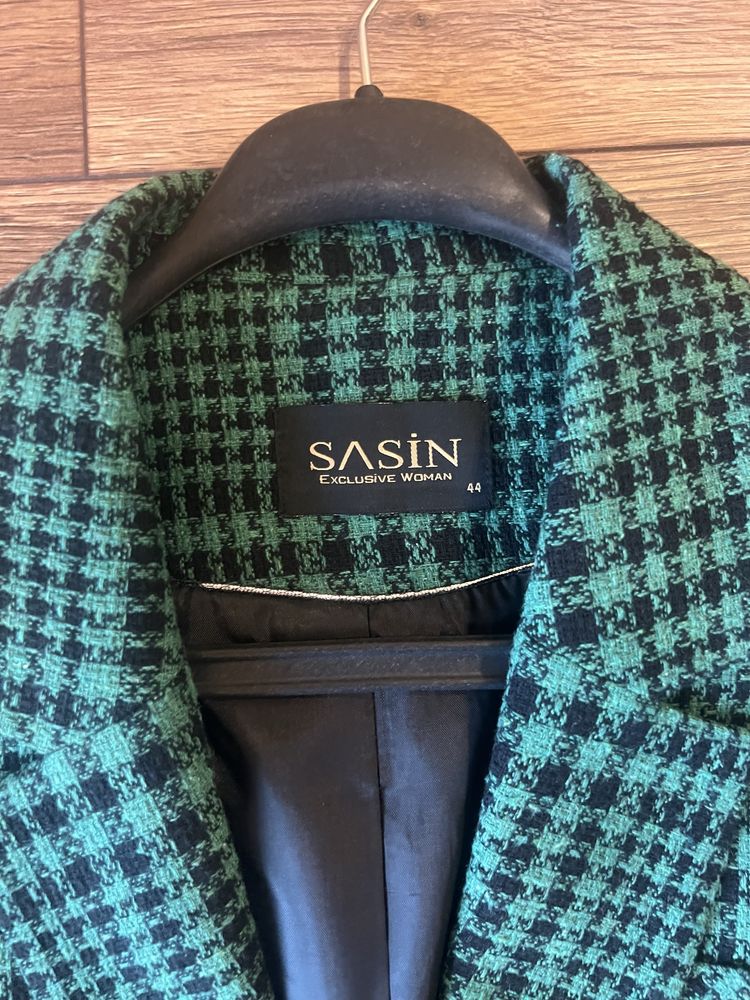 Дамско сако каре Sasi green