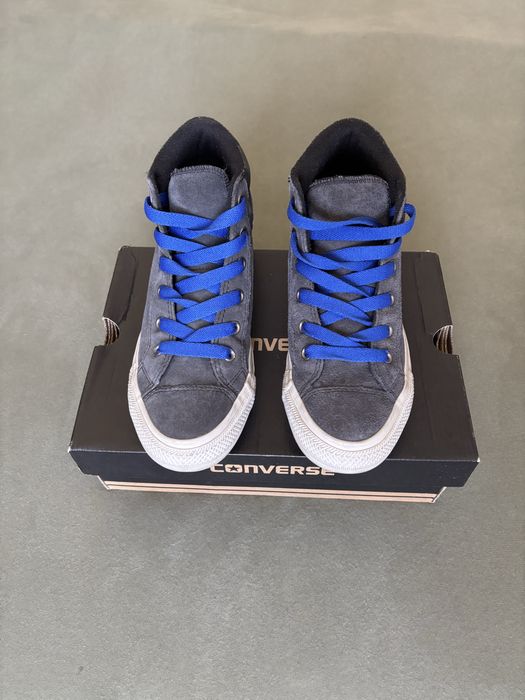 Детски велурени обувки Converse