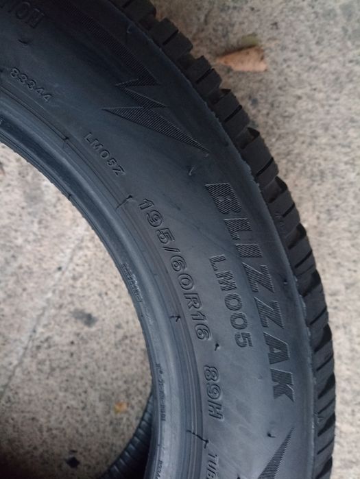 4 anvelope de iarna Bridgestone 195/60 R16 dot 2022