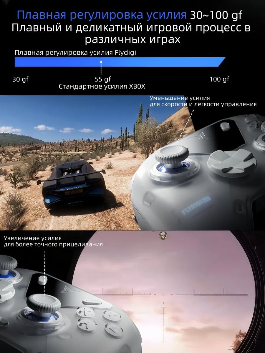 FLYDIGI APEX 4 Геймпад для PC,Android,iOS
