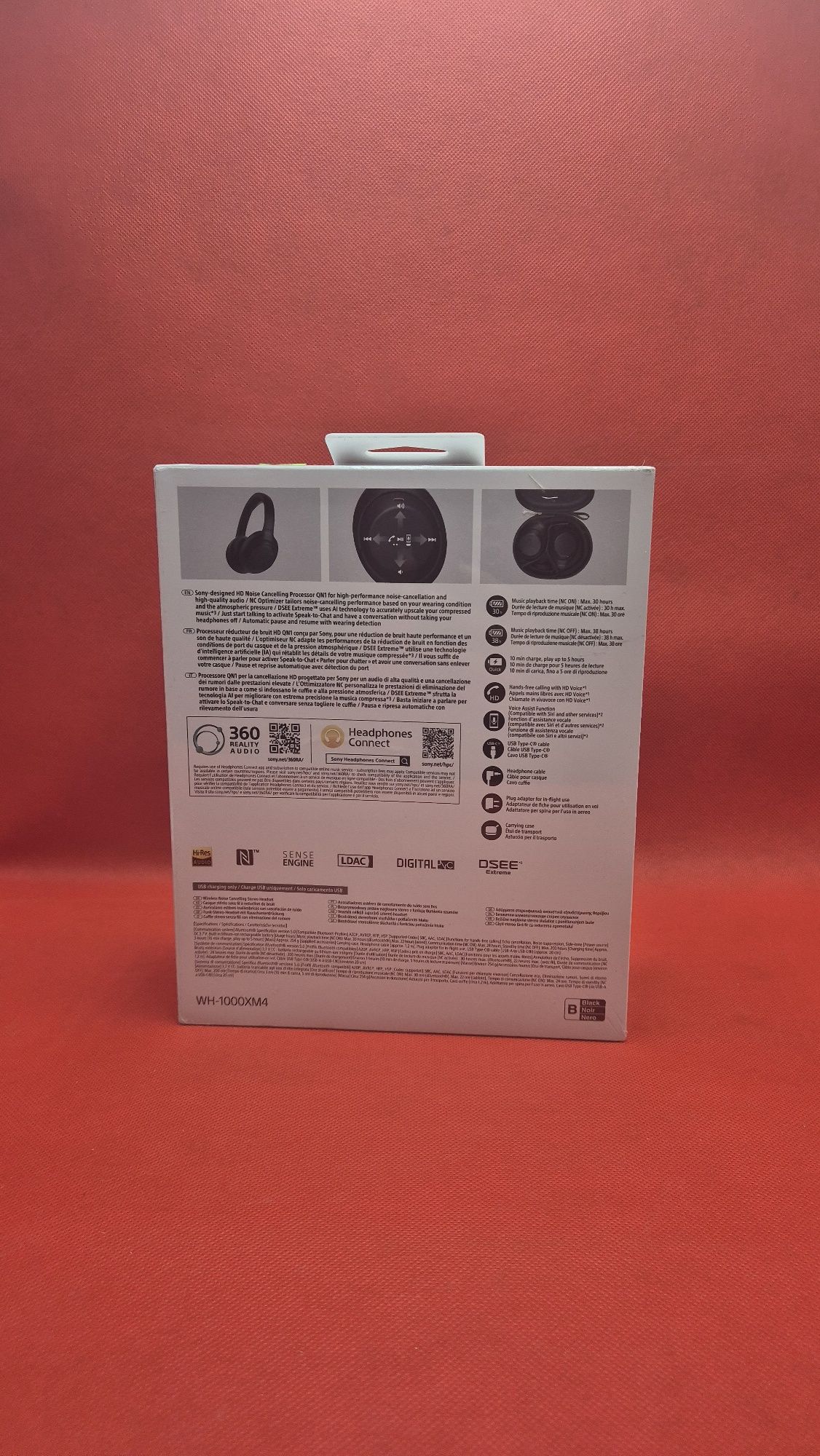 Sony WH-1000XM4 Black ANC