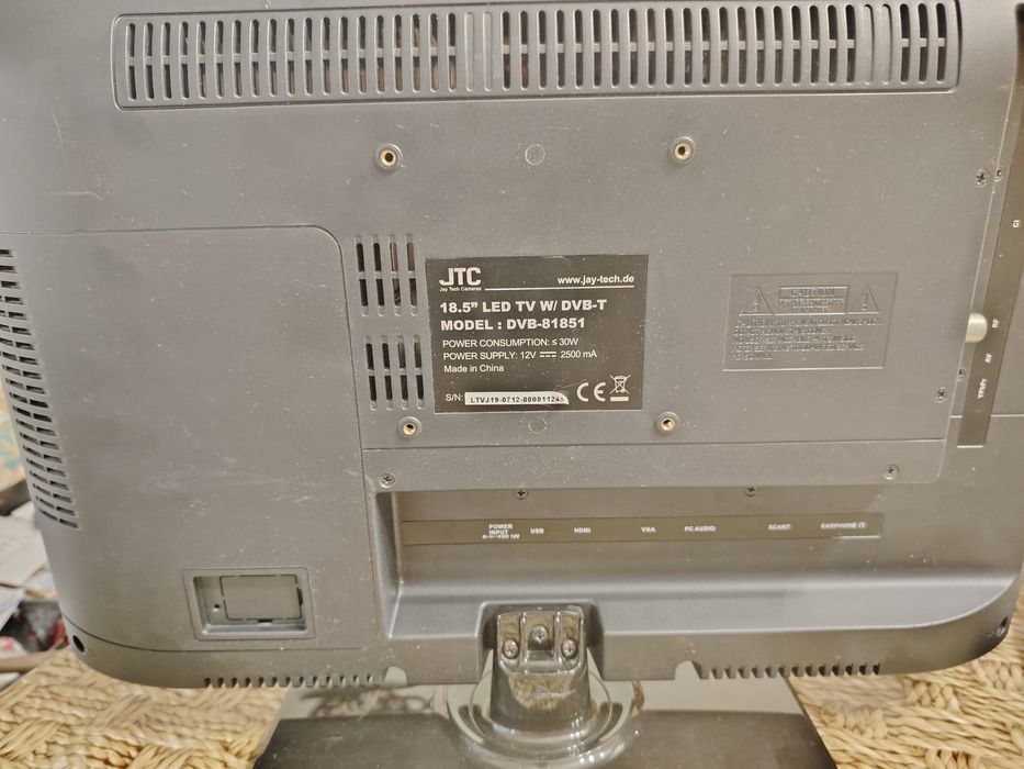 LED TV JTC 18.5" 12v/220v