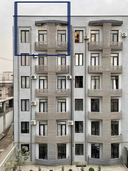 Продается квартира коробка ЖКYakkasaroStroy 2/6/6 /// 63м2  Яккасарай