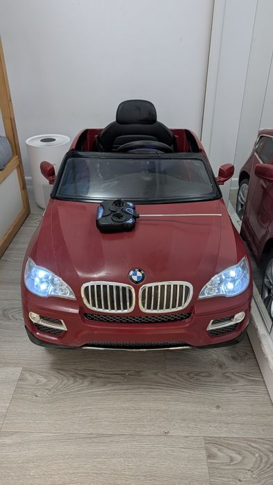 Masina copii electrica 2 baterii 2 motoare BMW X6 12V