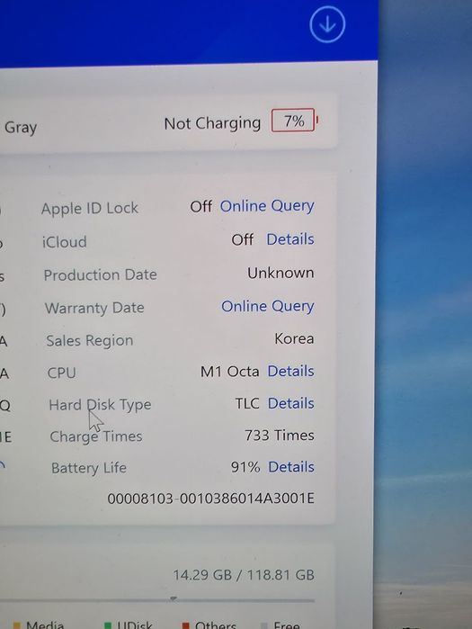 Ipad pro 11 dyumli m1