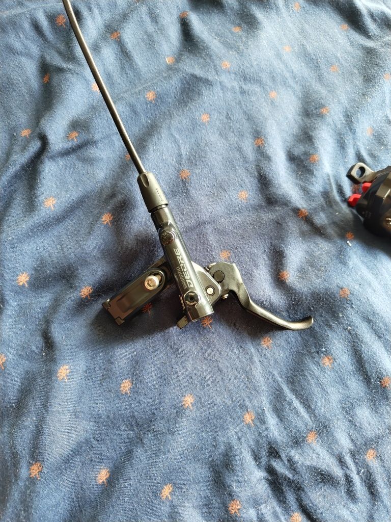 Deore 4 piston + Deore XT + 2 ротора  180 Deore и 203 XT  Icetech