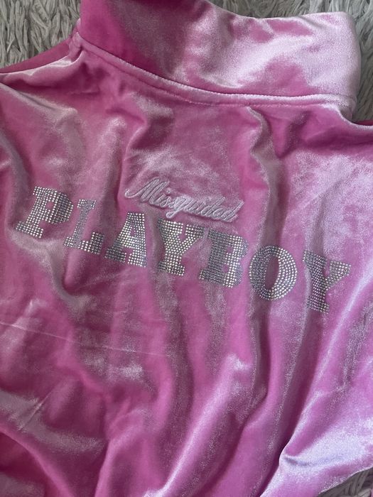 Trening playboy catifea