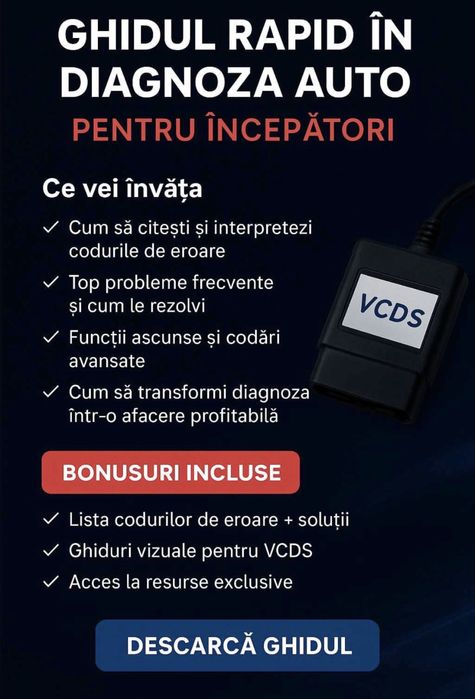 Ghid rapid pentru cei care au un Tester VCDS