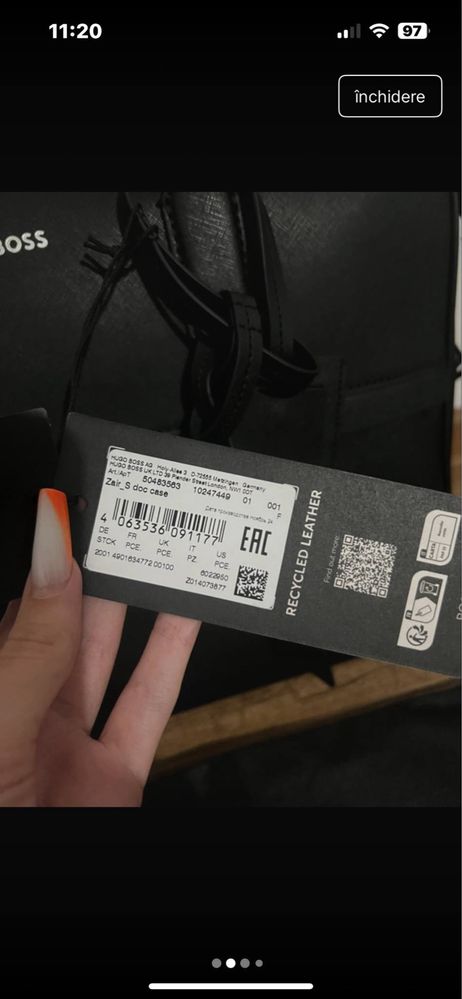 Geantă documente HUGO BOSS