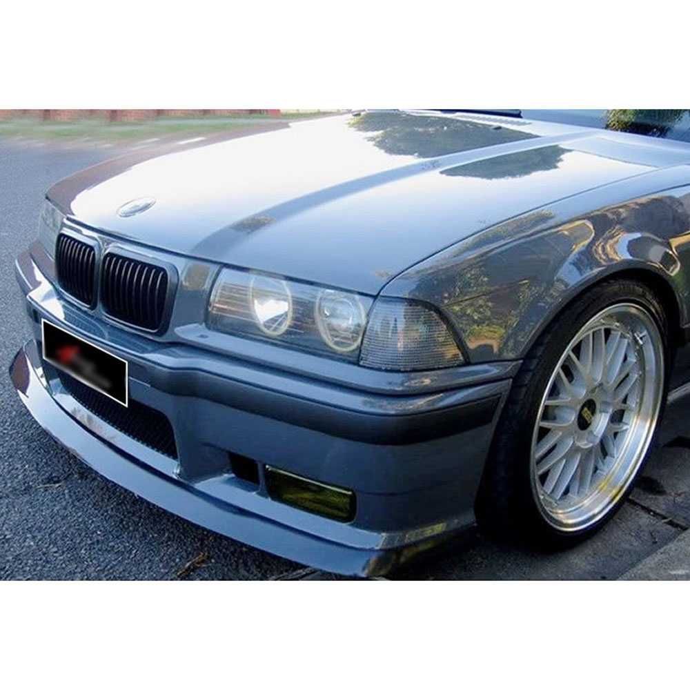 Лип спойлер преден BMW 3 Е36, 1990-2000 г., рiano black