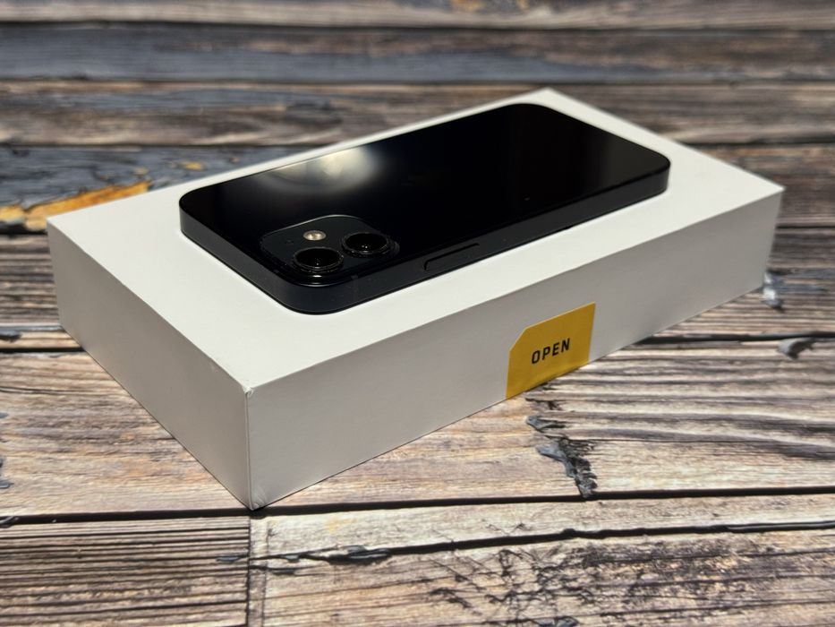 iPhone 12 Mini Black - Ca Nou, 64GB, Baterie 100%