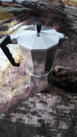 Cafetiera espresso aluminiu, 300 ml, capacitate 6 cesti