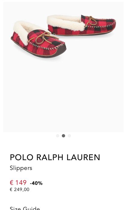 Унисекс Домашни пантофи Ralph Lauren Loafers