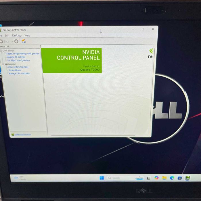 i7-9850H, 32GB RAM, Nvidia Dell Precision 7540, 512 NVMe + 1TB HDD