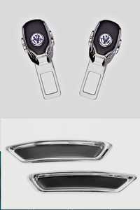 Centură falsă auto logo Volkswagen/Ornament inox tobă Passat B8