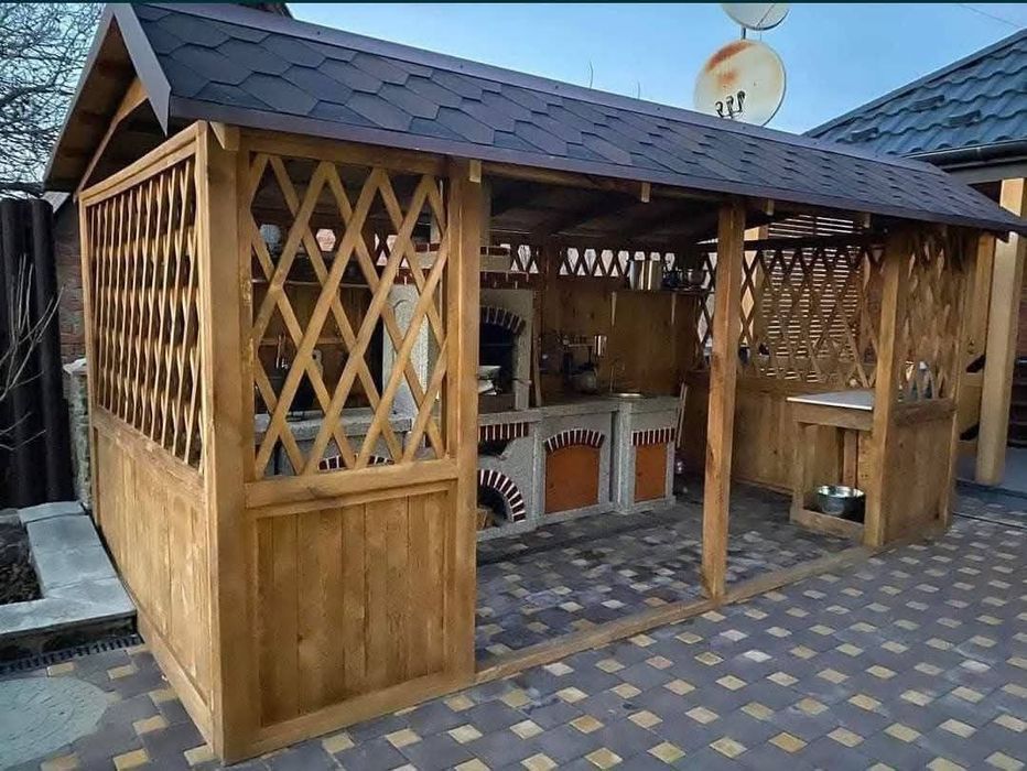 Foișoare de grădină din lemn