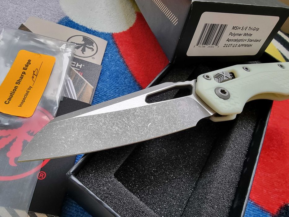 Microtech MSI tri-grip apocalyptic