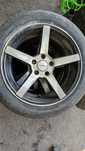 Диски с шинами на мерс Ауди Тойота Vossen R17  215/55/17