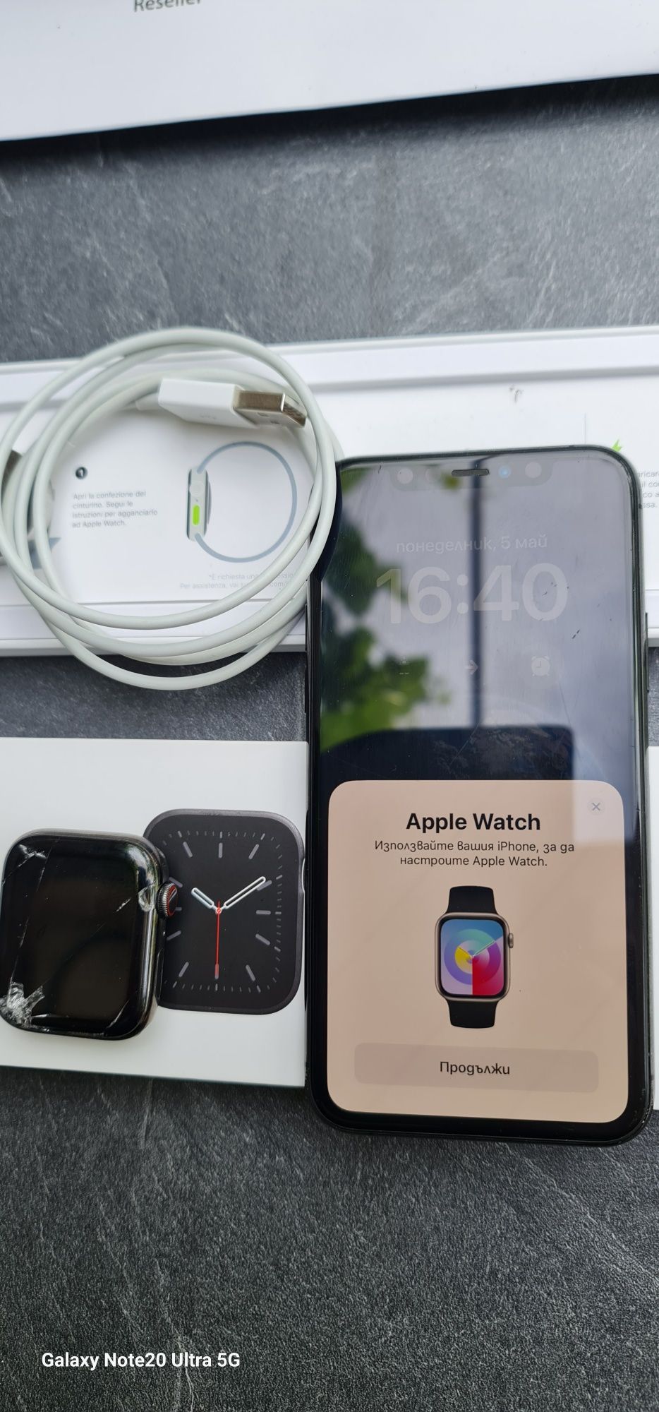 Apple wotch S6 44 GPH SS 
SP CEL