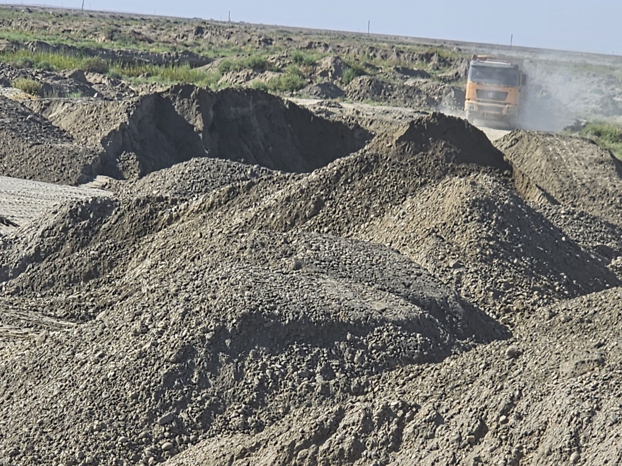 Щебень, песок, клинец, кайрок тош, гпс