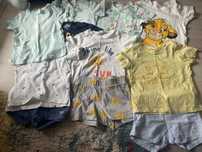 Лот H&M летни дрехи за момче, 74