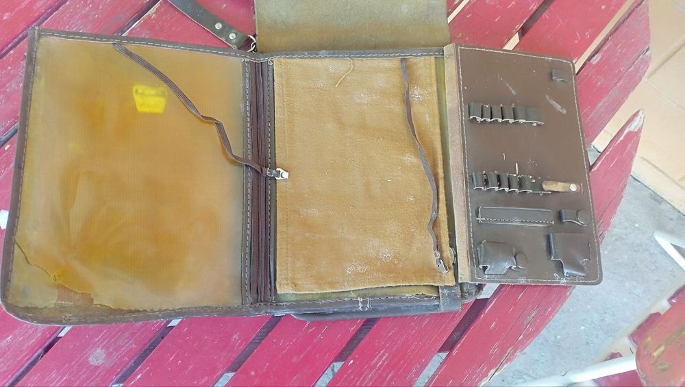 Планшет (сумка)  военный кожаный командирский СССР (советский) 3 штуки