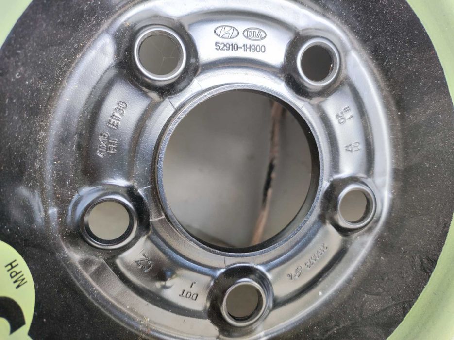 Резервна гума 15", патерица, 5х114.3  Kia Хюндай Hyundai Кия, Duster