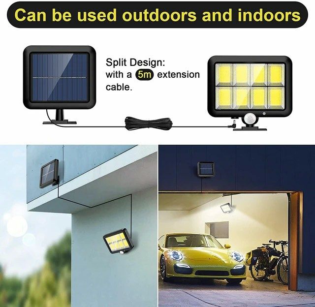 Quyosh panel projector, Solar panel light