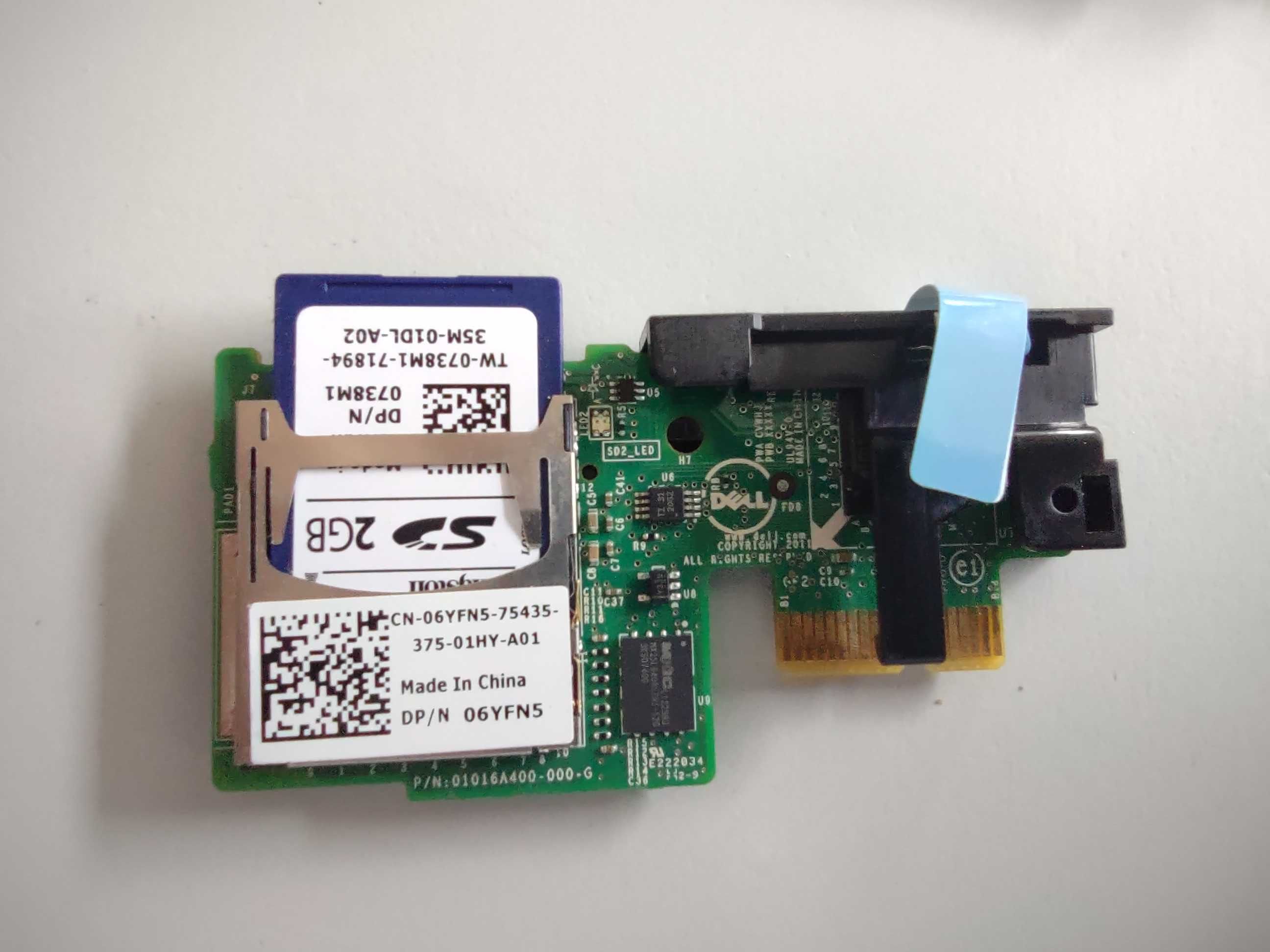 Платка Dell IDSDM - SD Card Module R620 R720 6YFN5