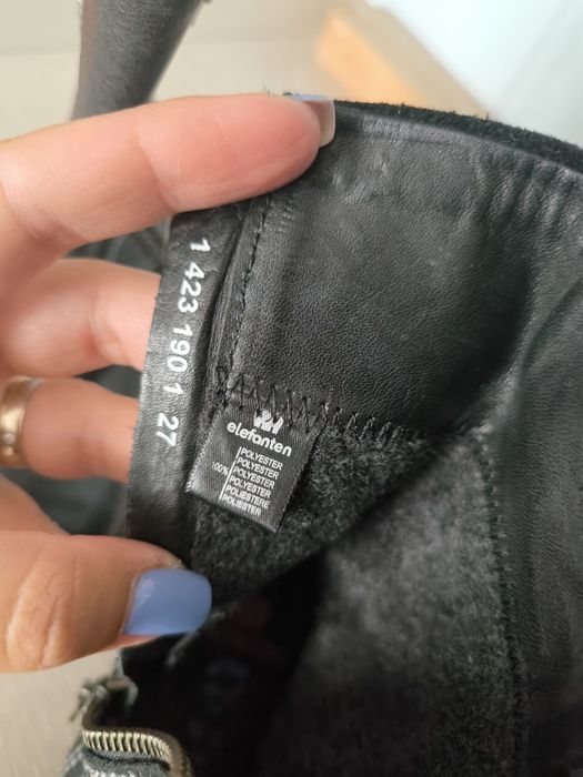 Cizme fetiță Elefanten piele naturala 27