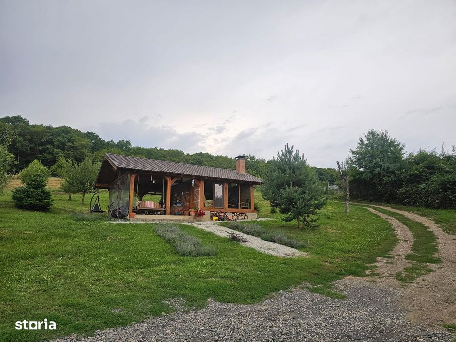 Teren 1.16 ha Valea Rusului – curent, 2 fântâni, căsuță + foișor