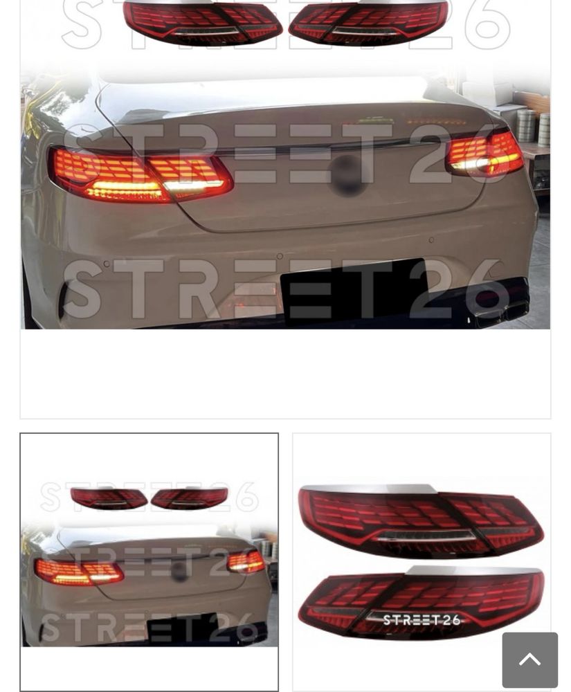 Set Stopuri Mercedes Benz S Classe Coupe 2020+ Facelift