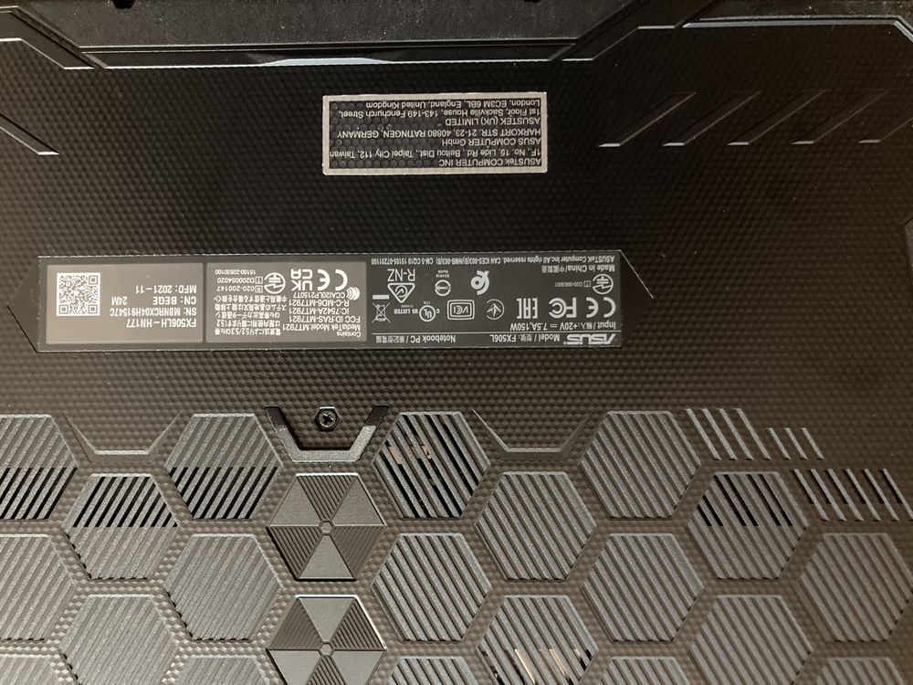 Лаптоп Gaming ASUS TUF F15 FX506LH