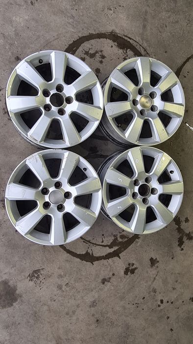 Jante aliaj si anvelope pe 16" opel astra h an 2007 et41 6.5Jx16