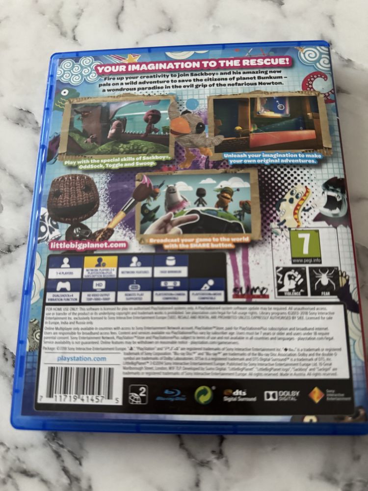 Ps4 - littlebigplanet3