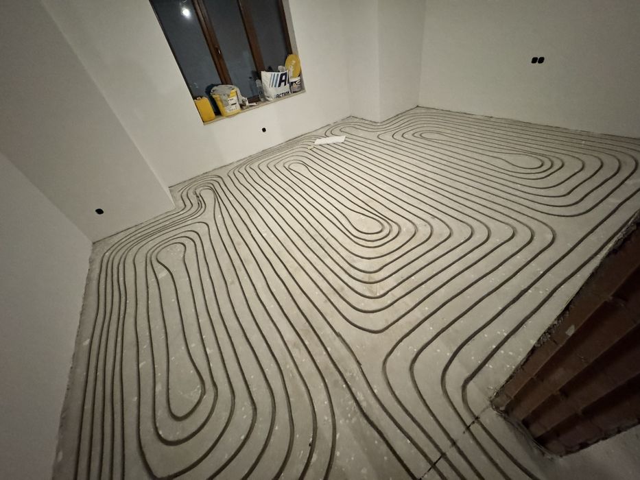 Incalzire in pardoseala prin canelare fara inaltare