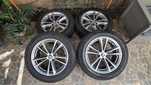 Jante aliaj bmw g30 g31 Cauciucuri iarna 225 55 R17 roti seria 5