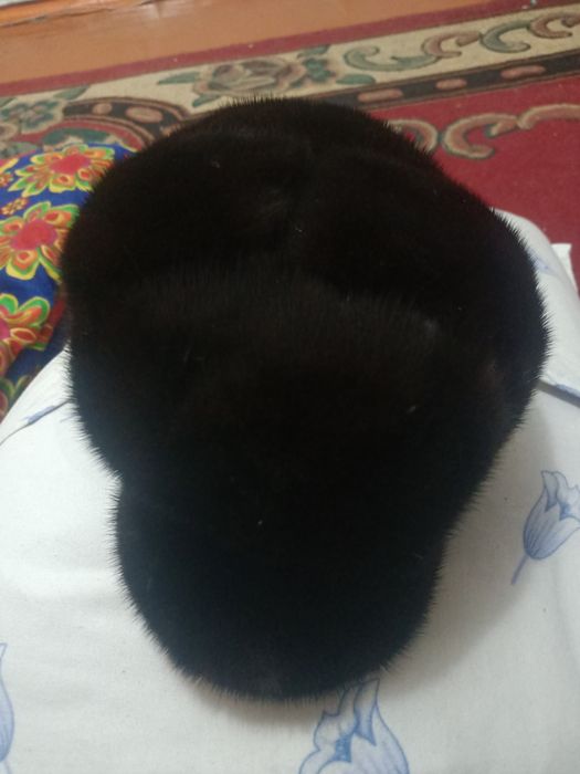 Норковый мужской калпак
