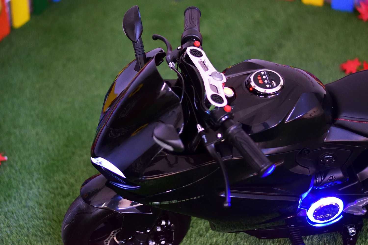 Motocicleta electrica pentru copii SX1629, putere250W,24V,roti moi EVA
