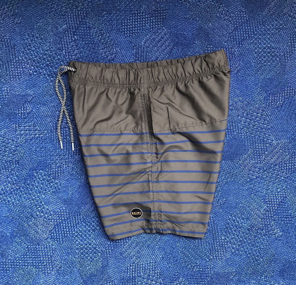 НОВИ Shiwi Swim Short Placed Stripe мъжки плажни шорти - M/L/XL