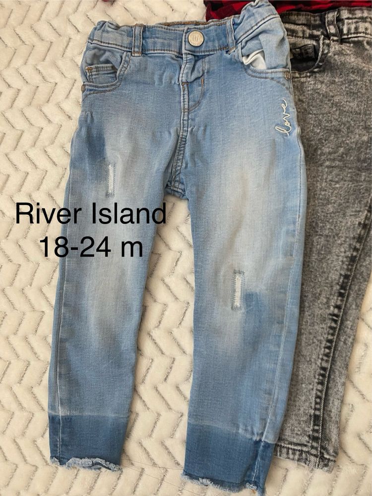 Лот дънки джинси River Island , H&M 18-24
