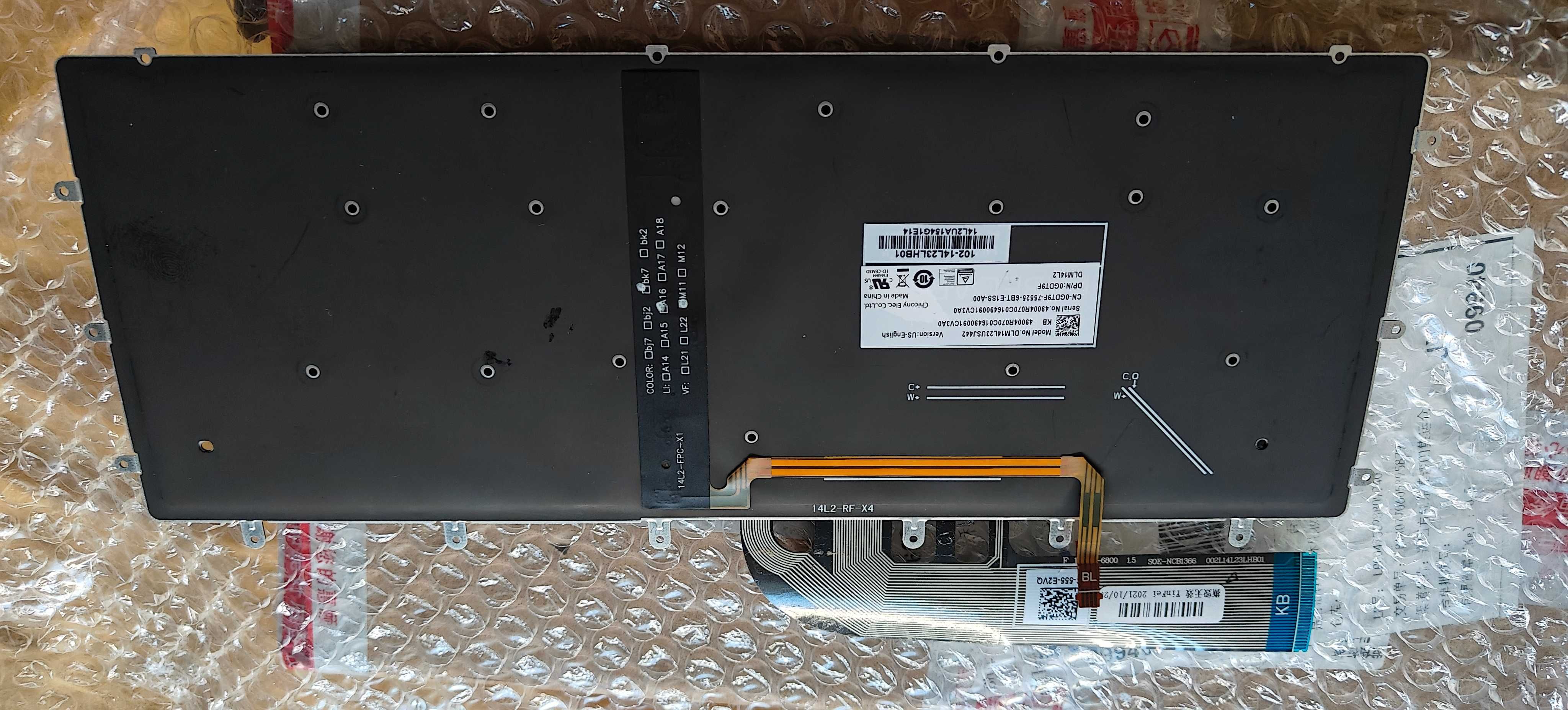 Клавиатура DELL XPS 15