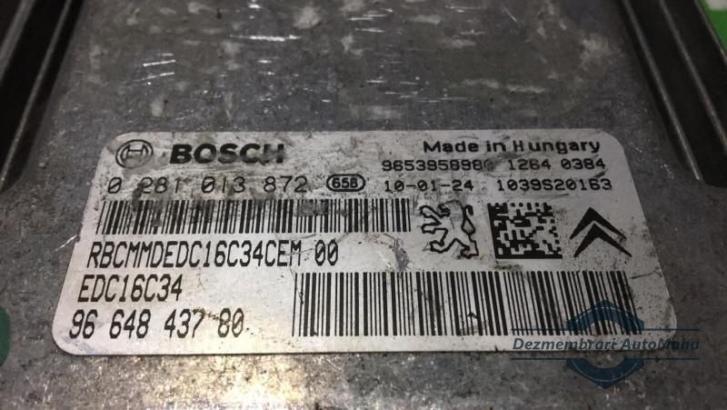Calculator ecu Peugeot 308 2007-> 0281013872